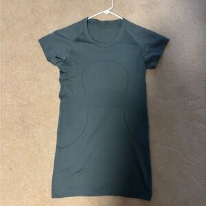 lululemon athletica Dark Teal Short Sleeve Tee